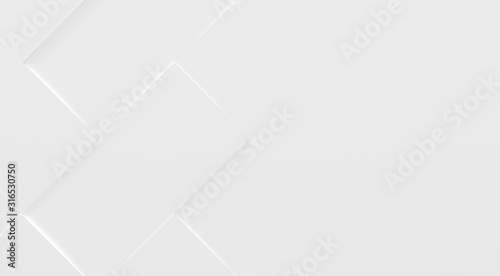 White Business Style Background (3D Illustration)