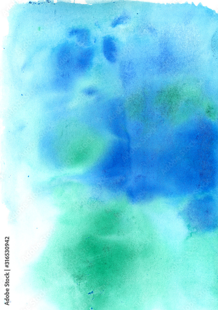 Abstract blurred watercolor background