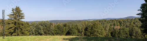 Panorama bei Schmalkalden mit Monte Kali im Hintergrund