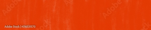 vivid bright orange long color strip panorama with brush stroke texture 