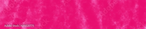 vivid pink long color strip panorama with brush stroke texture 