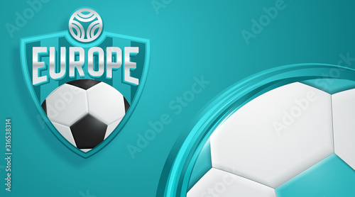 Soccer game banners background templates for football sport team or college league championship design. Vector illustration