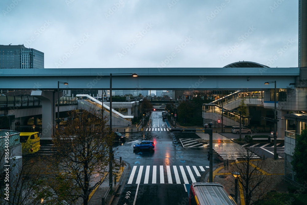 Intersection in Japan