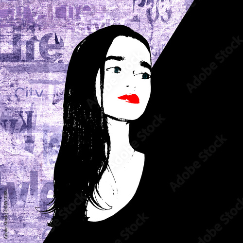 Mixed media. Contemporary a...
