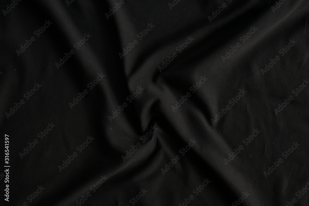 black silk background, cotton fabric texture black silk background, cotton fabric texture