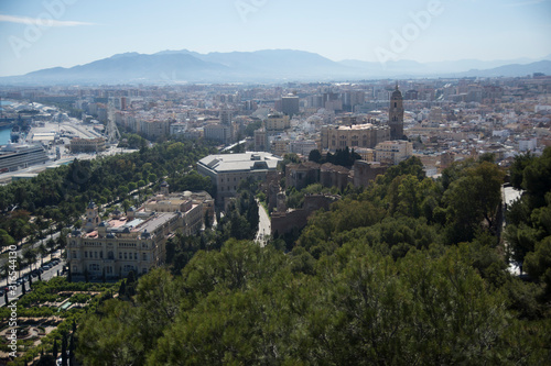 Málaga in Andalucía, Spain