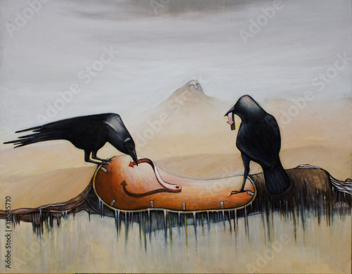 Quadro su tela The End of Time