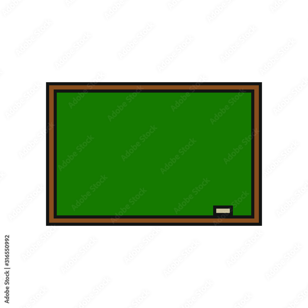 vector icon, with blackboard shape vector icon, with blackboard shape