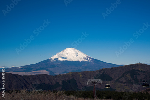 Fuji in Hakone National Park