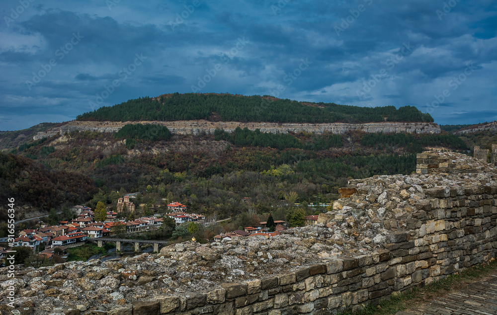 View of Veliko Tarnovo in Bulgaria