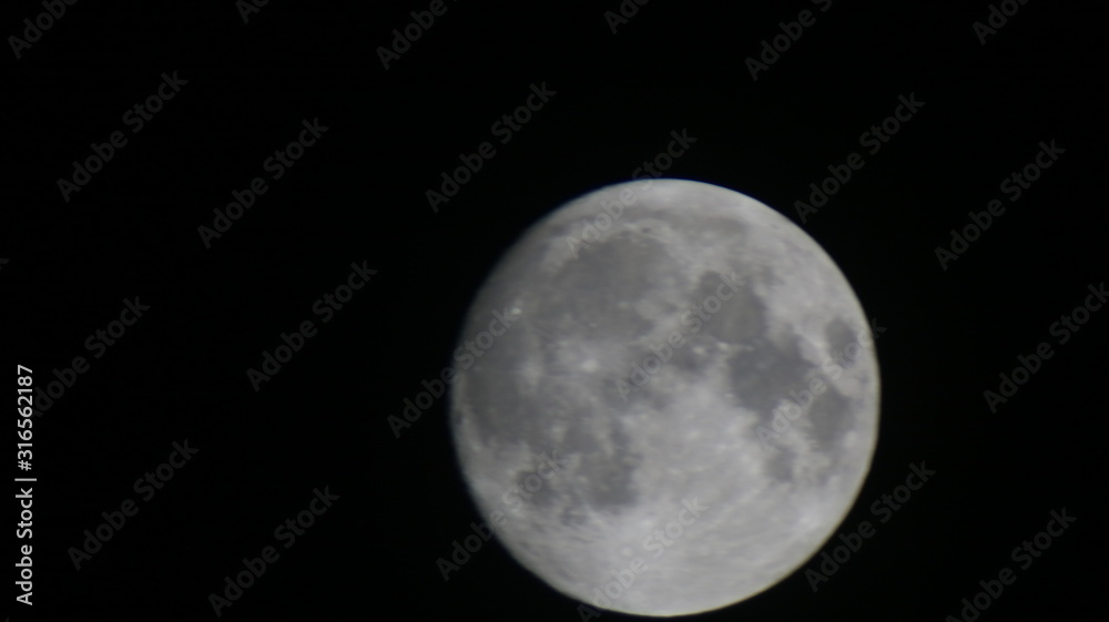Fototapeta premium moon in the sky