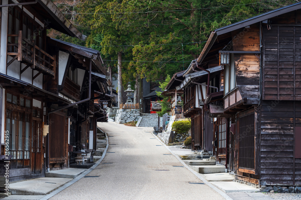 Narai-juku historic post town, Kiso valley