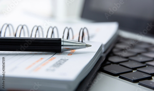 penna, agenda, appuntamenti, organizzazione photo