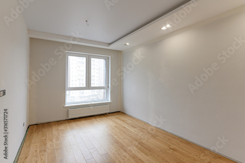 Russia, Moscow- September 08, 2019: interior room apartment modern bright cozy atmosphere. general cleaning, home decoration, preparation of house for sale