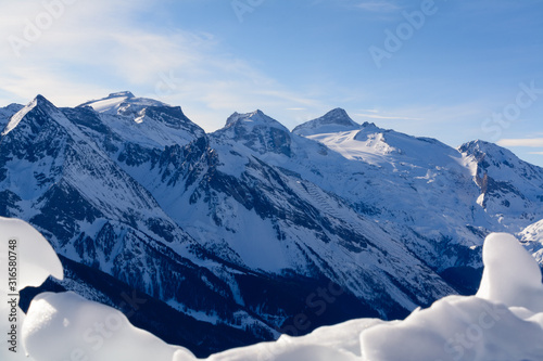 Olperer Hintertuxer Gletscher im Winter photo