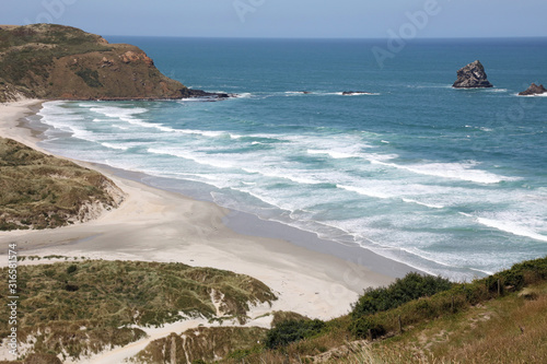 Sandfly Bay auf der Otago Halbinsel. Neuseeland