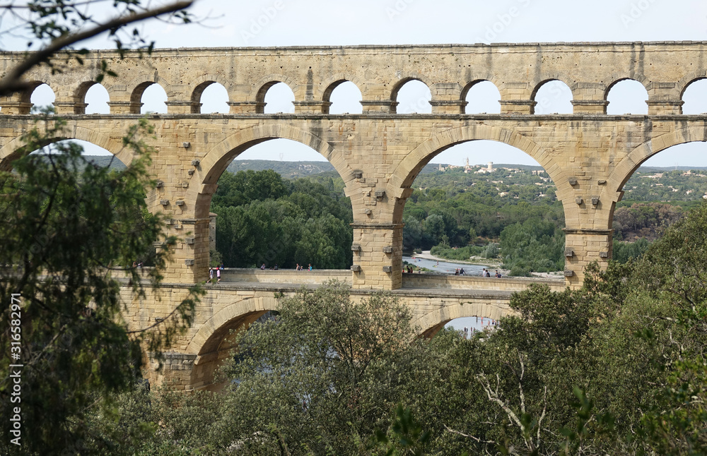 Pont du Gard, Provence, Frankreich