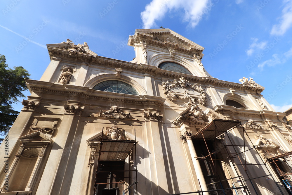 Savona, Italy - september 26th 2019: Savona Cathedral Savona, Italy - september 26th 2019: Savona Cathedral