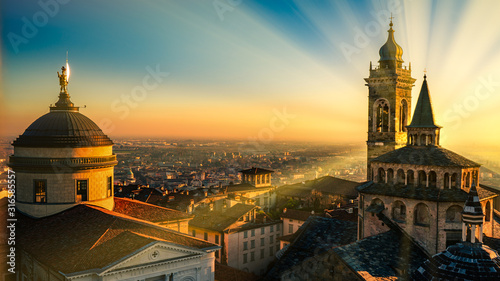 Panorama di Bergamo