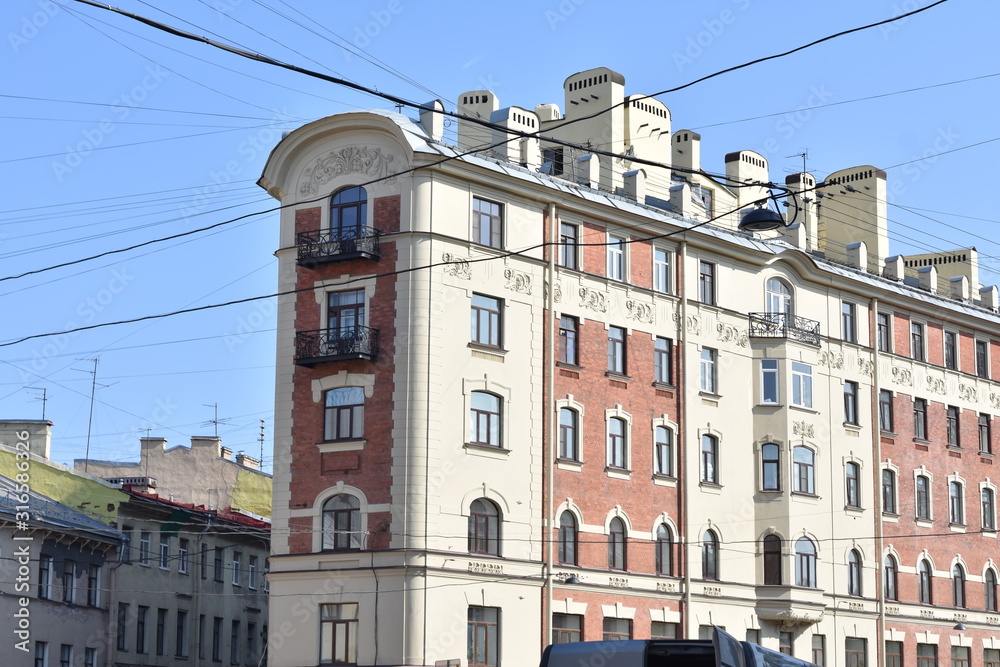 Old Iron Building Saint Petersburg