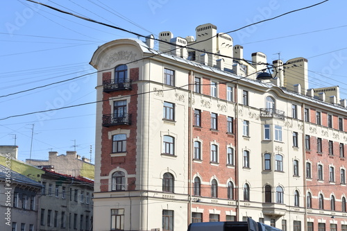 Old Iron Building Saint Petersburg
