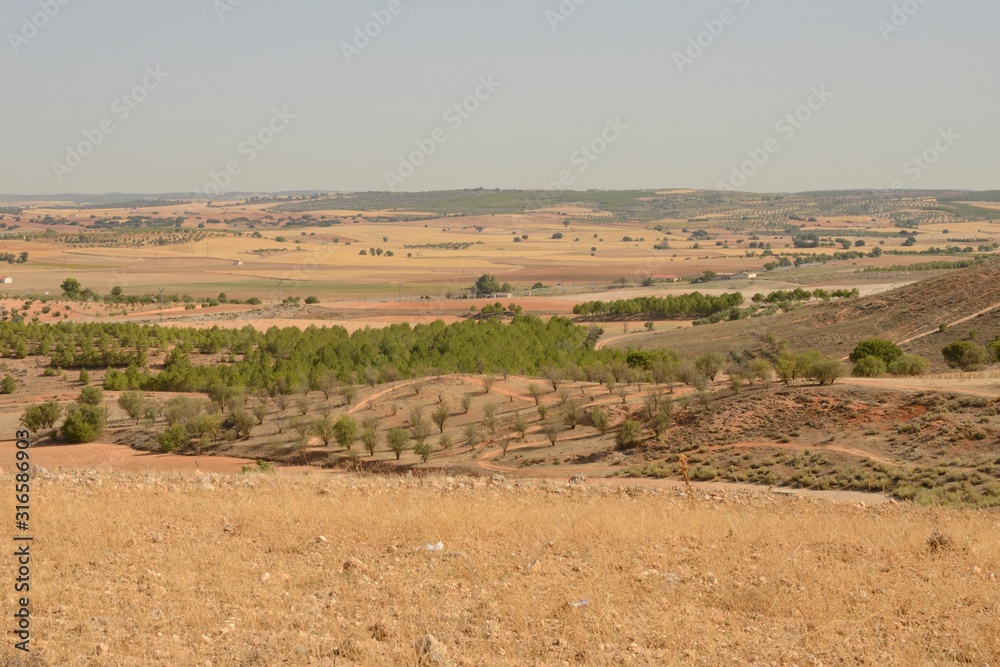 Naklejka premium Castile countryside, Spain