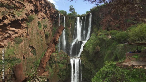 Ouzoud Waterfalls in Morocco 