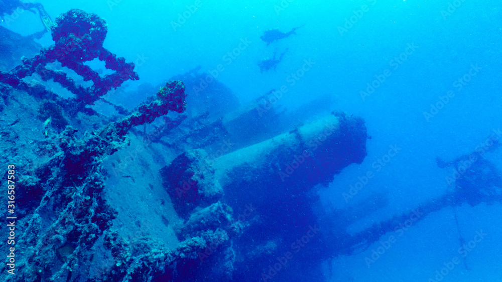 Fototapeta premium Eagle Wreck, Florida Keys