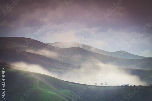 Morning Fog in Tri-Valley San Ramon