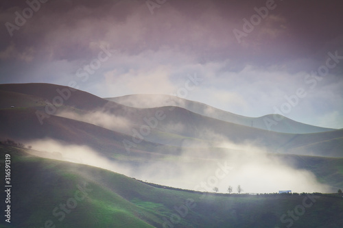 Wallpaper Mural Morning Fog in Tri-Valley San Ramon Torontodigital.ca
