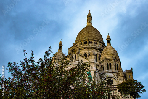 Obraz na płótnie The famous basilica Sacre Coeur, Paris, France w salonie