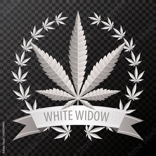 white widow wreath