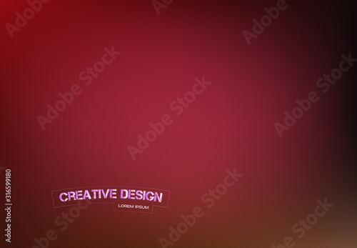 Futuristic Gradient. Minimal Pattern. Abstract Poster. Colorful Background. Minimal blurred background. Dynamic color composition. Eps10 vector.