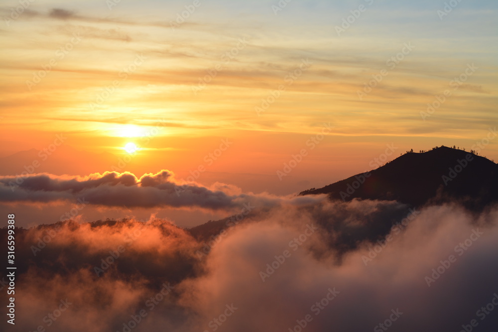 Fototapeta premium Mount Batur