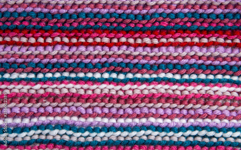 multi-colored knitted fabric background texture multi-colored knitted fabric background texture