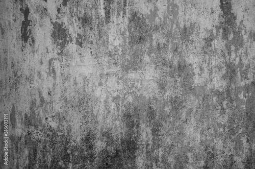 Grunge gray wall texture background © nata777_7