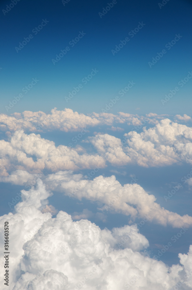 White cloud in the blue sky White cloud in the blue sky
