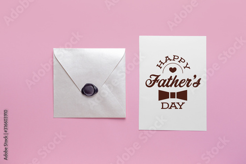 Envelope and greeting card ...