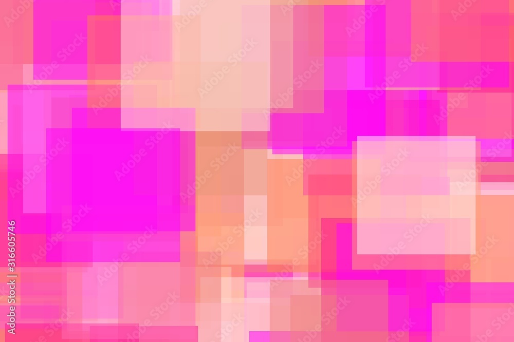 Abstract pink squares illustration background Abstract pink squares illustration background