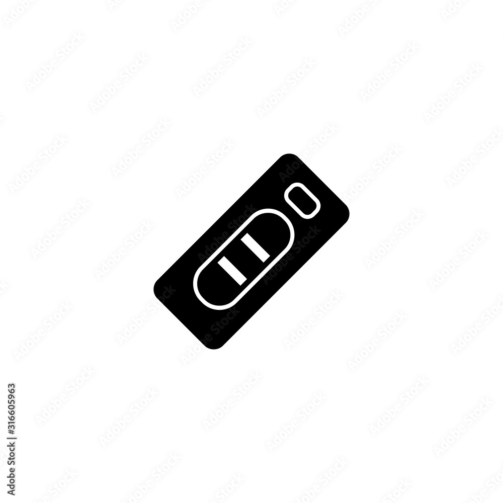 Pregnancy test icon. Simple gynaecology icons for ui and ux, website or mobile application Pregnancy test icon. Simple gynaecology icons for ui and ux, website or mobile application