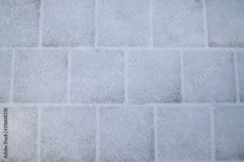 Wallpaper Mural 길 눈이온 바닥  벽돌 Torontodigital.ca