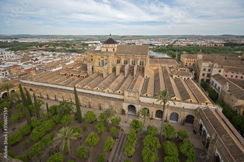 Mezquita - Cathedral of Cordoba view from bellfry photo