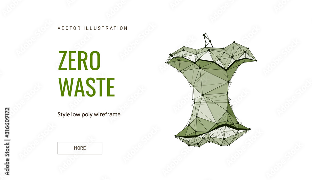 Zero food waste low poly wiZero food waste low poly wireframe landing page template. Ecology science web banner. 3d apple stub with connected dots polygonal illustration. Waste recovery mesh arreframe Zero food waste low poly wiZero food waste low poly wireframe landing page template. Ecology science web banner. 3d apple stub with connected dots polygonal illustration. Waste recovery mesh arreframe