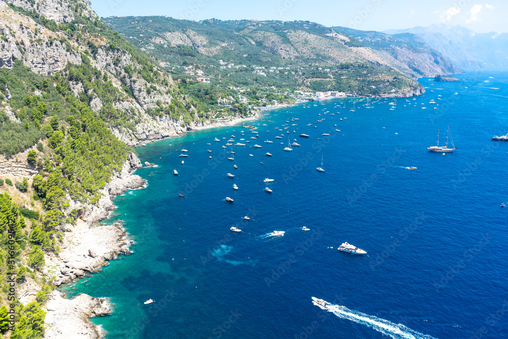 Naklejka premium Italy, Campania, Sorrento , Nerano, Jeranto