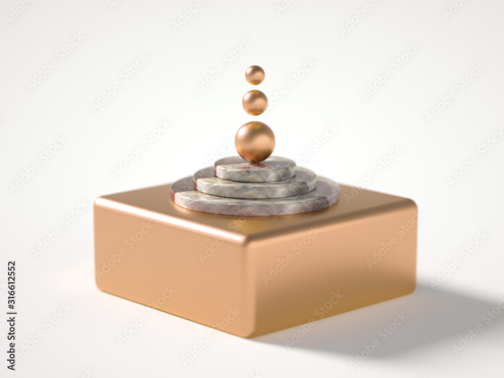 Modern minimalism futuristic background with cubes and balls. 3d illustration, 3d rendering. Modern minimalism futuristic background with cubes and balls. 3d illustration, 3d rendering.