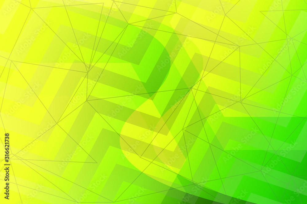 Obraz premium abstract, green, design, illustration, pattern, wallpaper, light, wave, graphic, art, backdrop, texture, line, decoration, digital, blue, web, color, curve, backgrounds, image, futuristic, lines, tech