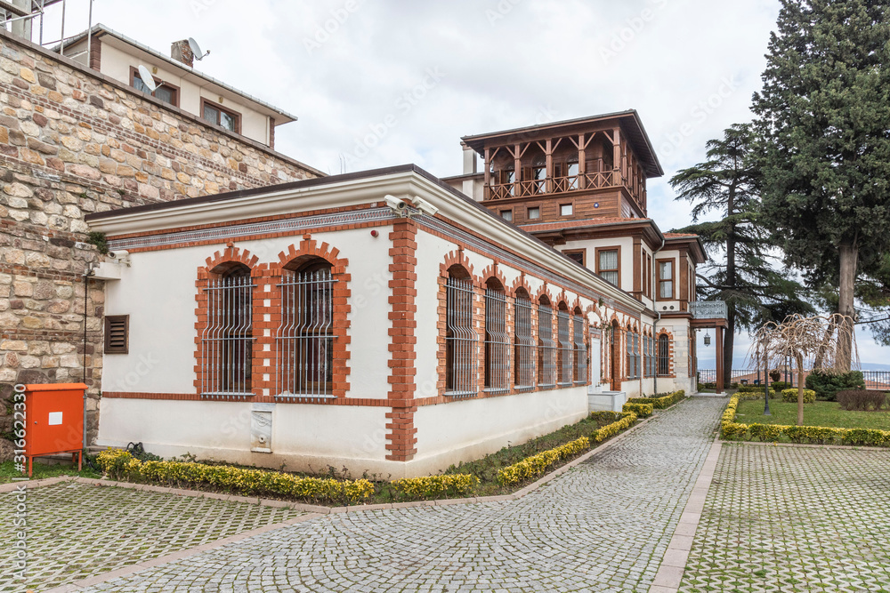 Built in the 19th century, Sirri Pasa Mansion, January 19, Kocaeli, Turkey