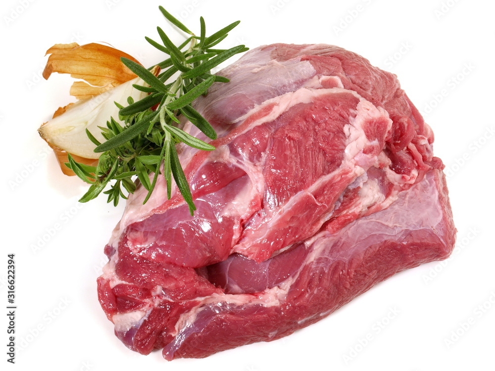 Lammbraten - roh Lammbraten - roh