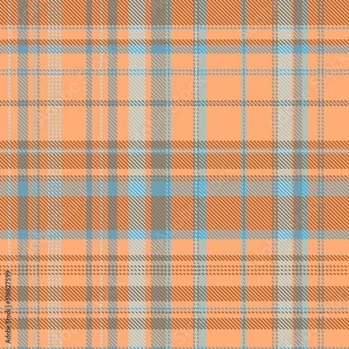  Tartan, plaid pattern seamless vector illustration. Checkered texture for clothing fabric prints, web design, home textile.