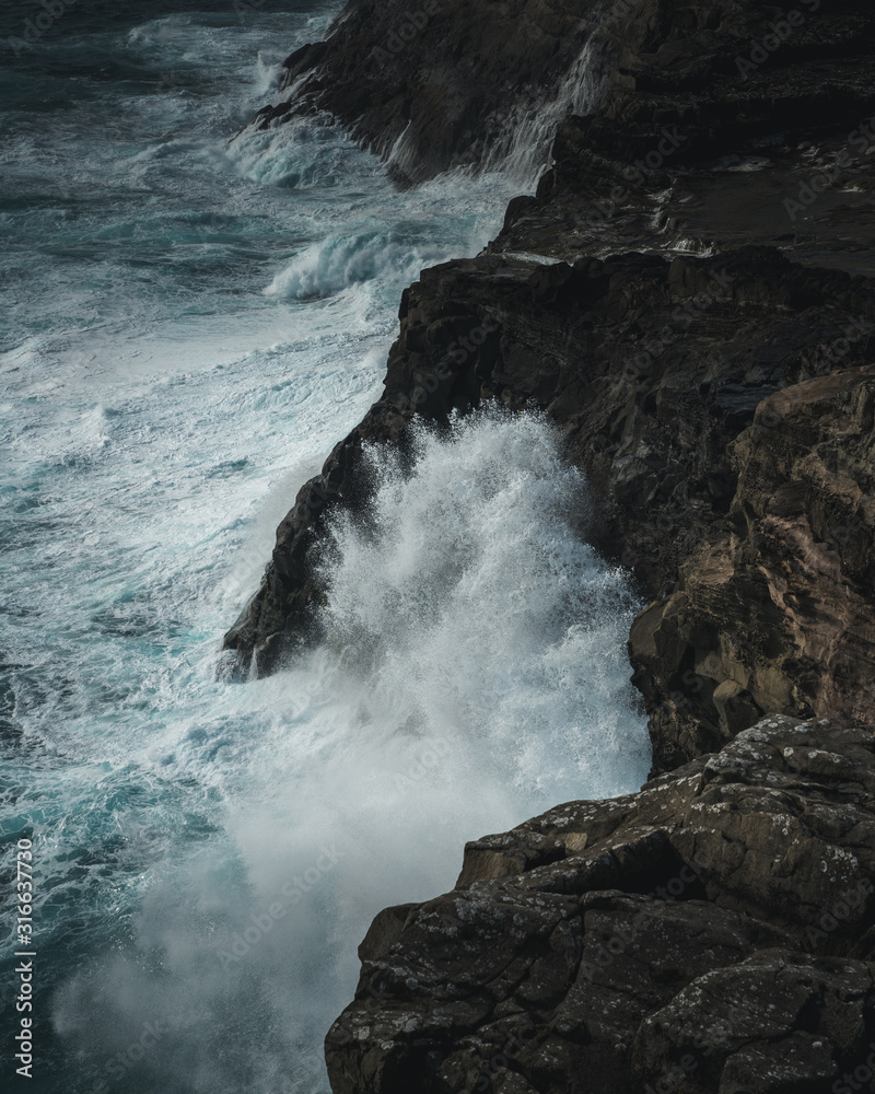 Icelandic nature, Landscape in Summer